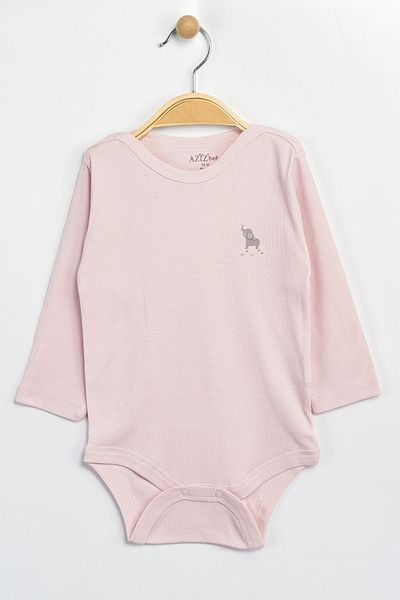 Aziz Bebe Baby Boy Girl 100% Cotton Bodysuit & Bodysuit with Snap Fasteners 12 Months - 36 Months