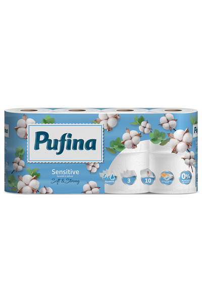 PUFINA Hartie igienica Pufina Soft Sensitive