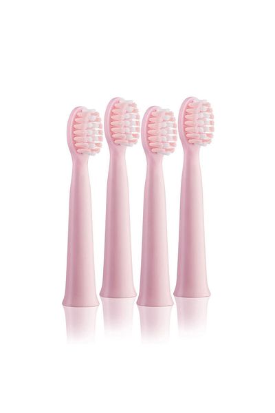 Vitammy Set of 4 VITAMMY Harmony toothbrush refills, Pink, TH1811-4 Rose