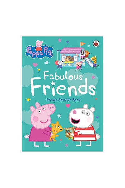 Ladybird Book بيبا بيج - كتاب أنشطة ملصقات الأصدقاء الرائعين