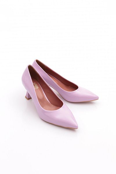DGN 320 Pointed Toe Low-cut Heeled Shoes