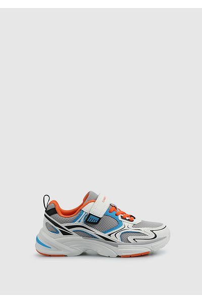 lumberjack Bulk white leather boy's sneaker