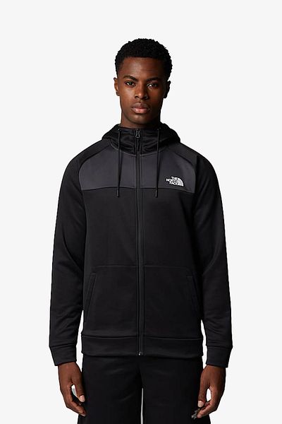 THE NORTH FACE M Reaxıon Fleece Fz Hoodie - Eu Men's Black Fleece Nf0A8Cnpkt01