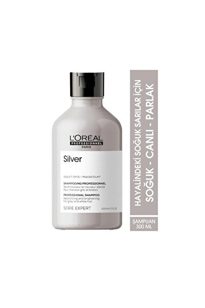 L'oreal Professionnel Expert Silver Sarı, Gri Ve Beyaz Saçlar Renk Dengeleyic...
