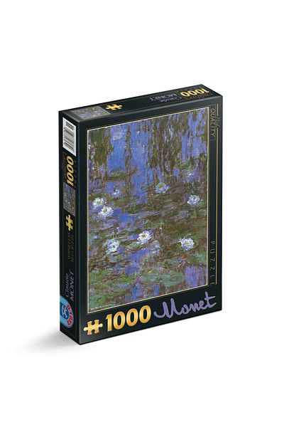 D-Toys Puzzle 1000 pieces Claude Monet - Water Lilies