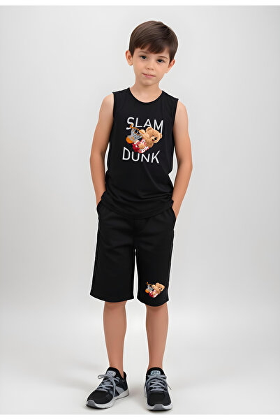 FYK KİDS Комплект топ-низ для хлопчика з принтом SLAM DUNK