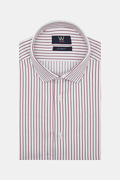 W Collection BEYAZ UZUN KOLLU GÖMLEK