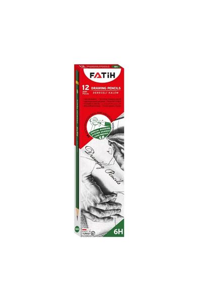Fatih Dereceli̇ Pen 6H Pack of 12