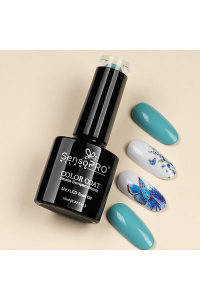 SensoPRO Milano Oja semipermanentă 10ml - 148 Turcoaz pastel
