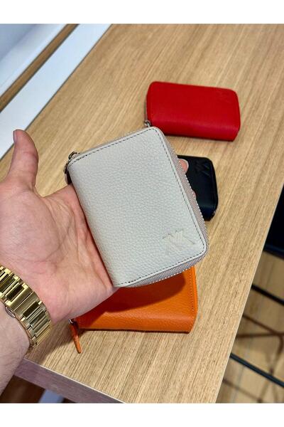 VELSE Genuine Leather Zippered Wallet with Card Compartment Vs.Blkt.0290