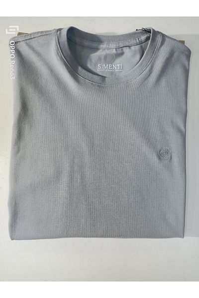 SİMENTİ Super Battal Crew Neck Single Jersey T-Shirt