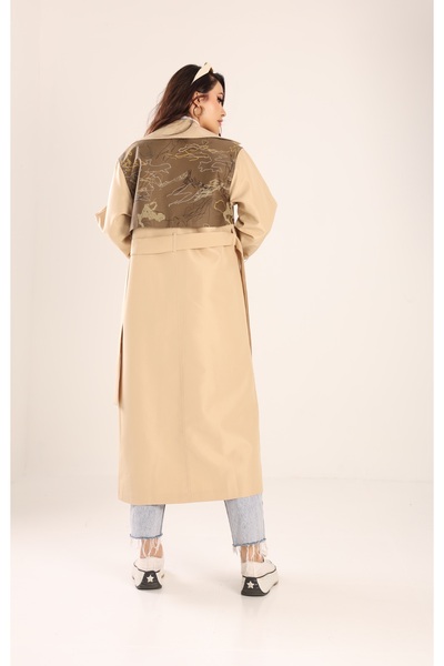 SahraAfra Design Oversize Trench Coat