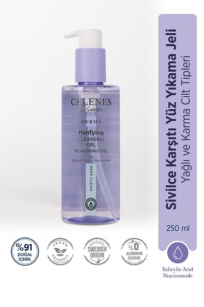 Celenes Anti-Derma Face Wash Gel