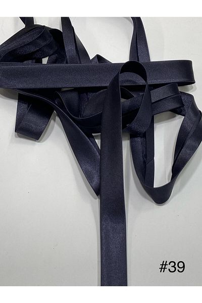 karantuhafiye Satin Bias 2 cm / Satin Bias Bias / 25 Meters