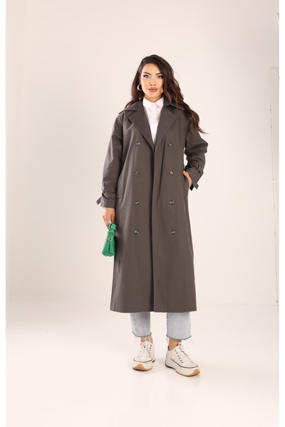 Genel Markalar Tasarım Oversize Trençkot