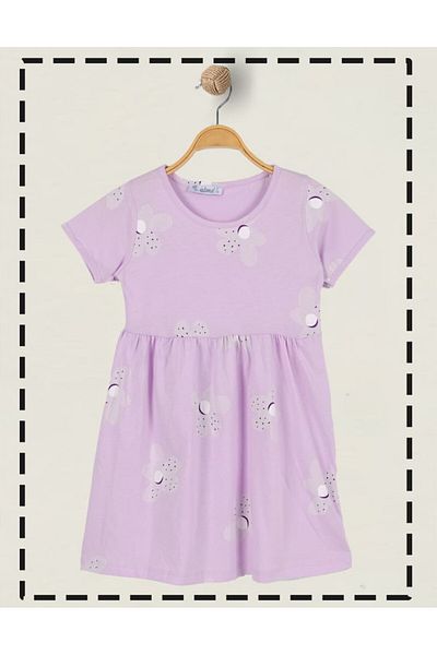 CiciTime Çocuk Modası Girl's Casual Comfortable Cotton Dress