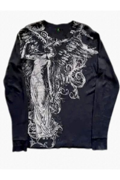 1blood Angel Affliction Cyber Grunge Sweatshirt