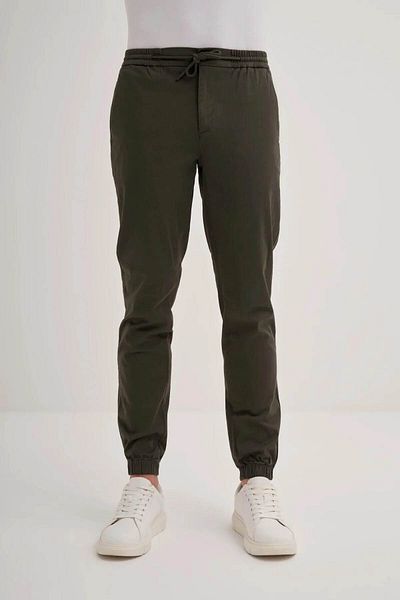 Cazador Ανδρικό παντελόνι Gabardine Khaki 04