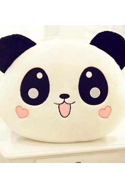 keyfimshop Panda Plush Pillow 35*35cm