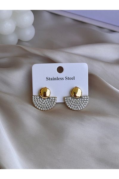 HERCY Zircon Stone Evening Dress Earrings |   Large Size Earrings
