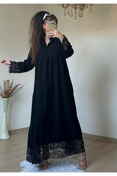 azra moda Skirt Lace Woven Dress