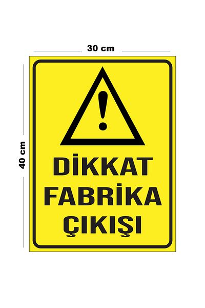 Lucena Metal Caution Factory Outlet 30cm X 40cm A3 Size Warning Sign Directional Sign