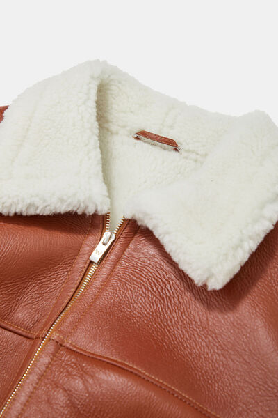 W Collection Tile Zipper Jacket