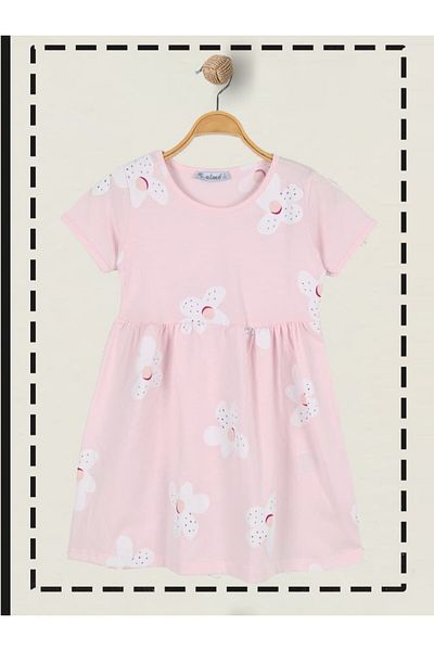CiciTime Çocuk Modası Girl's Casual Comfortable Cotton Dress