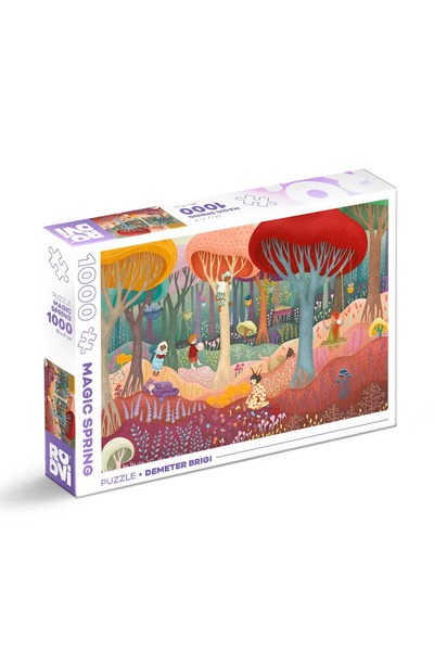D-Toys Puzzle Demeter Brigi - Pădurea Magică, Primăvara - Puzzle pentru Adulț...
