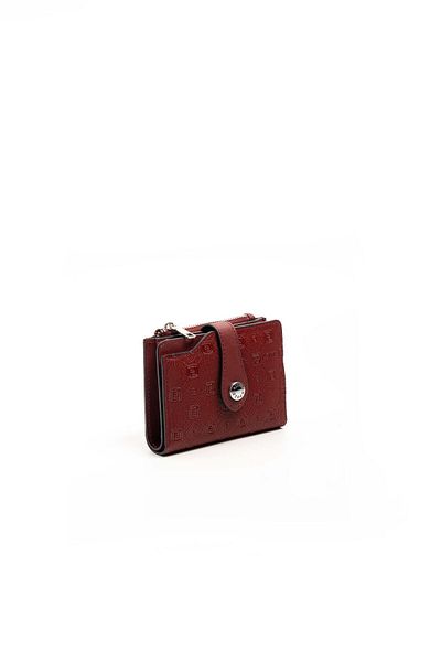 Silver Polo Silver & Polo Claret Red Sp1181 Women's Wallet & Card Holder