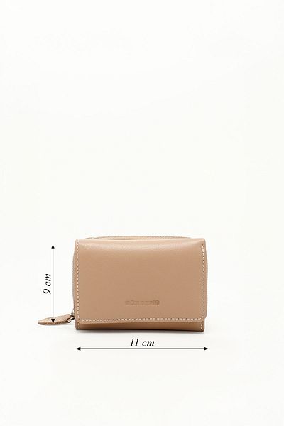 GÖNDERİ(R) VİZONA BROWN Genuine Leather Women's Wallet 06275