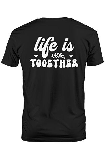 StoryGift Romania Tricou bărbătesc cu stele pentru cei care cred că viața îns...
