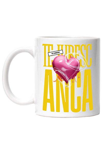StoryGift Romania Cana Te Iubesc Anca, Dragoste, Inima, Iubire, Sfantul Valentin, Dragobete, Valen, Cu ,STG