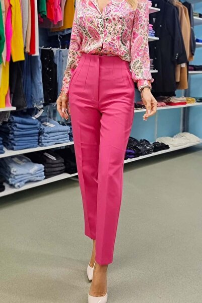 FashionForYou ChicMe high waisted elegant pants, Pink