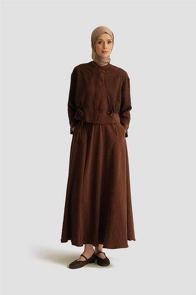 Armine Fabric Mixed Set 25Y6019 Light Brown