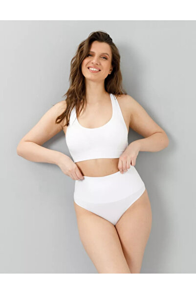 MİSTİRİK Mabet Αποτελεσματικό εσώρουχο για την περιοχή της μέσης, λευκό χρώμα