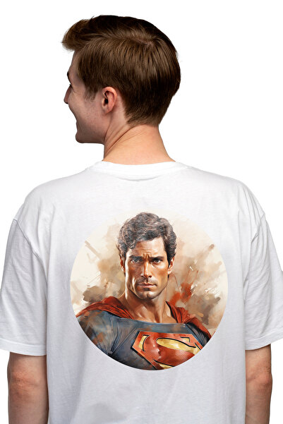 StoryGift Romania Tricou bărbătesc Superman, DC, Henry Cavill, Nisip, Superer...