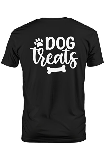 StoryGift Romania Tricou bărbătesc cu textul în engleză „dog Treats” - Dog Tr...