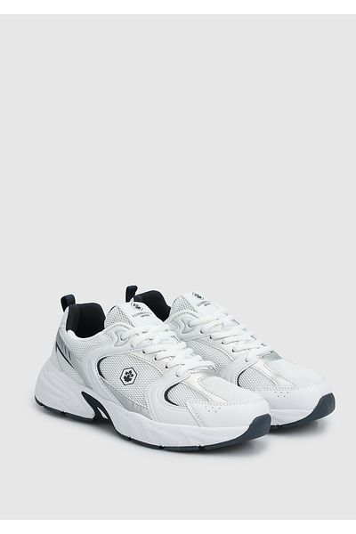 lumberjack Ανδρικό sneaker Pol White Leather
