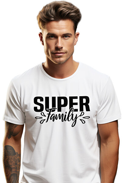 StoryGift Romania Tricou Barbati pentru o familie iubita si buna cu mesajul "...