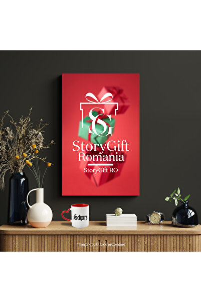 StoryGift Romania Sparkle Mug, Motivational Message, Word, Inspirational Text, Self Care, 330ml,, With ,STG