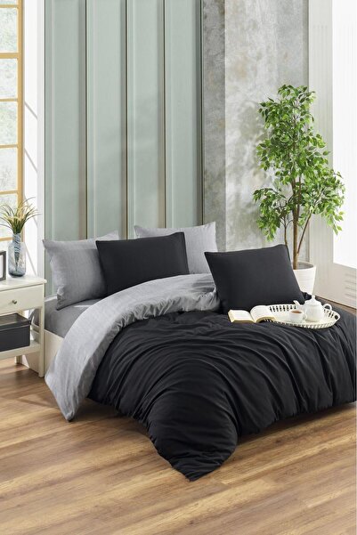 Constanza Exclusive Set de lenjerie de pat dublă cu cearșaf elastic