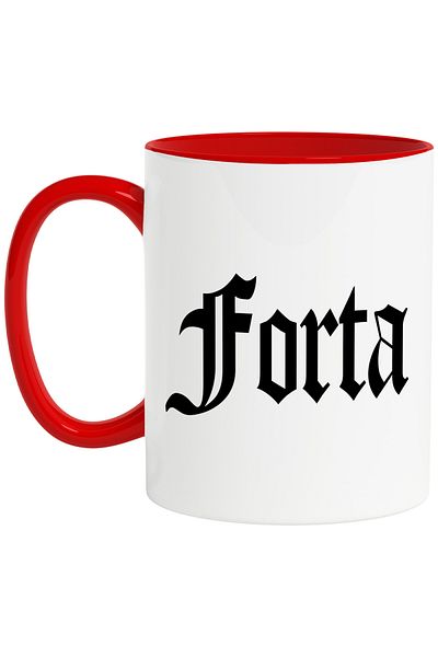 StoryGift Romania Strength Mug, Motivational Message, Word, Inspirational Text, Self Care, 330ml, Ce, Cu, STG