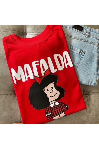POPULUS Mafalda Red T-Shirt