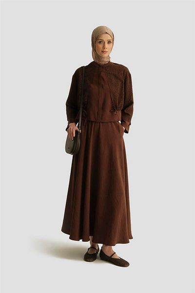 Armine Fabric Mixed Set 25Y6019 Light Brown