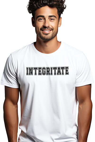 StoryGift Romania Tricou bărbătesc Integritate, mesaj motivațional, text insp...