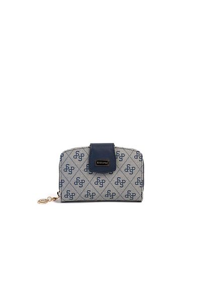 Silver Polo Silver & Polo Gray - Laci Sp874 Women's Wallet & Card Holder