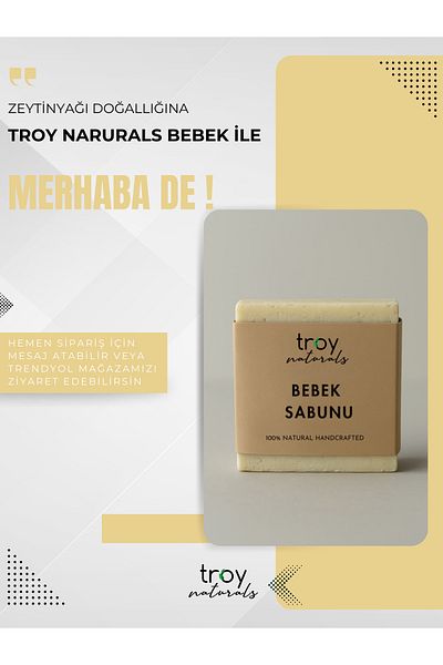 Troy Naturals Natural Baby Soap
