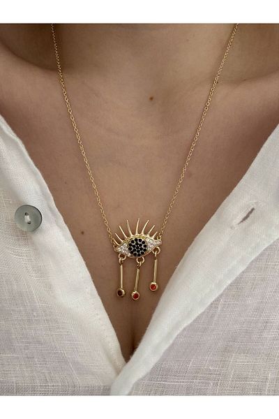 CHARMLUCKY Eye necklace