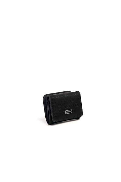 Silver Polo Silver & Polo Black Sp1172 Women's Wallet & Card Holder